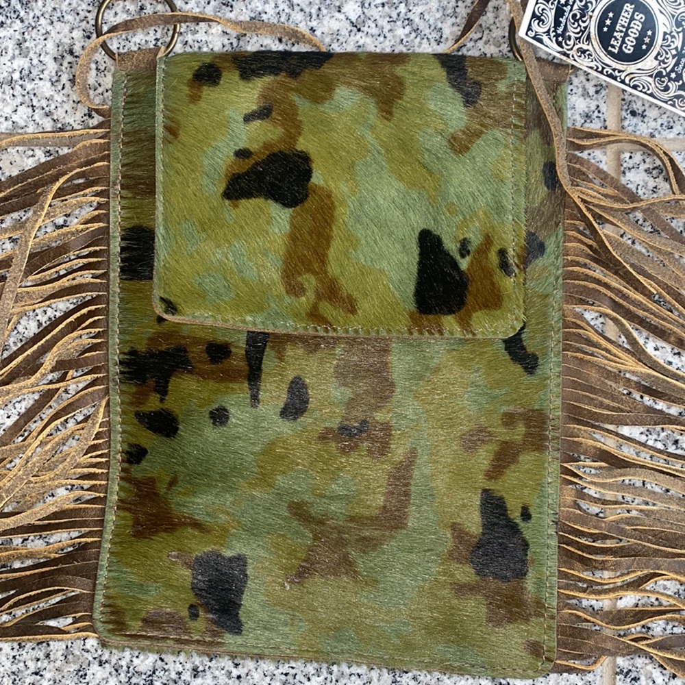 Leather Crossbody Bag - Picture 3 of 12